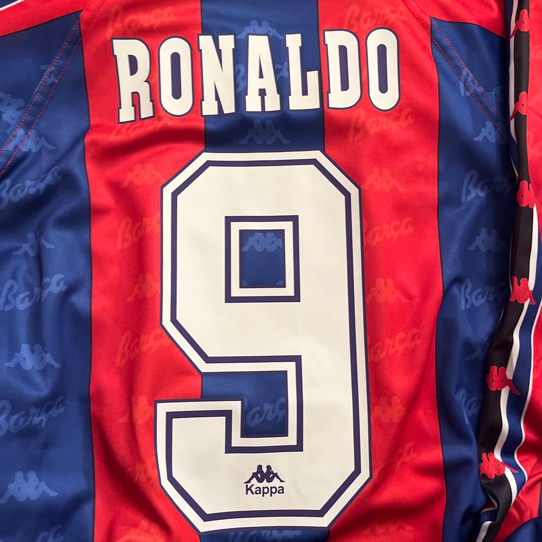 バルセロナkappa カッパ サッカー ユニフォーム ロナウド 長袖 L