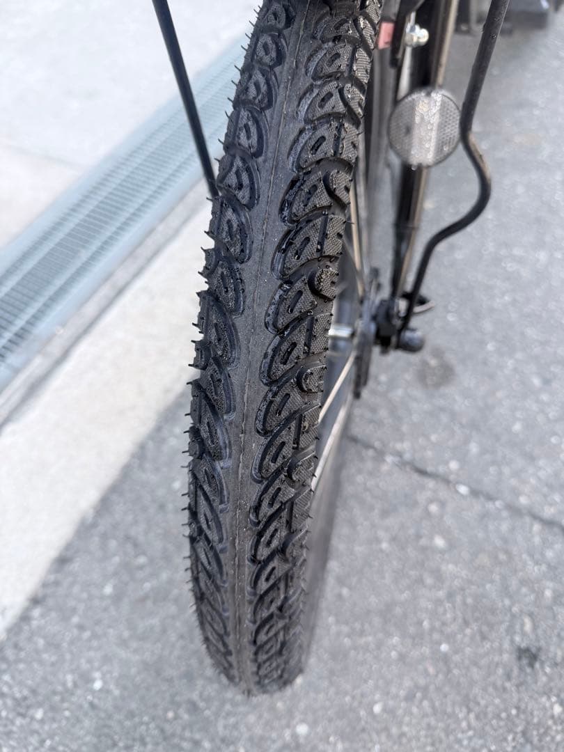 大阪府　ヤマハ　子供乗せ　電動アシスト自転車 チャイルドシート付き ブラック