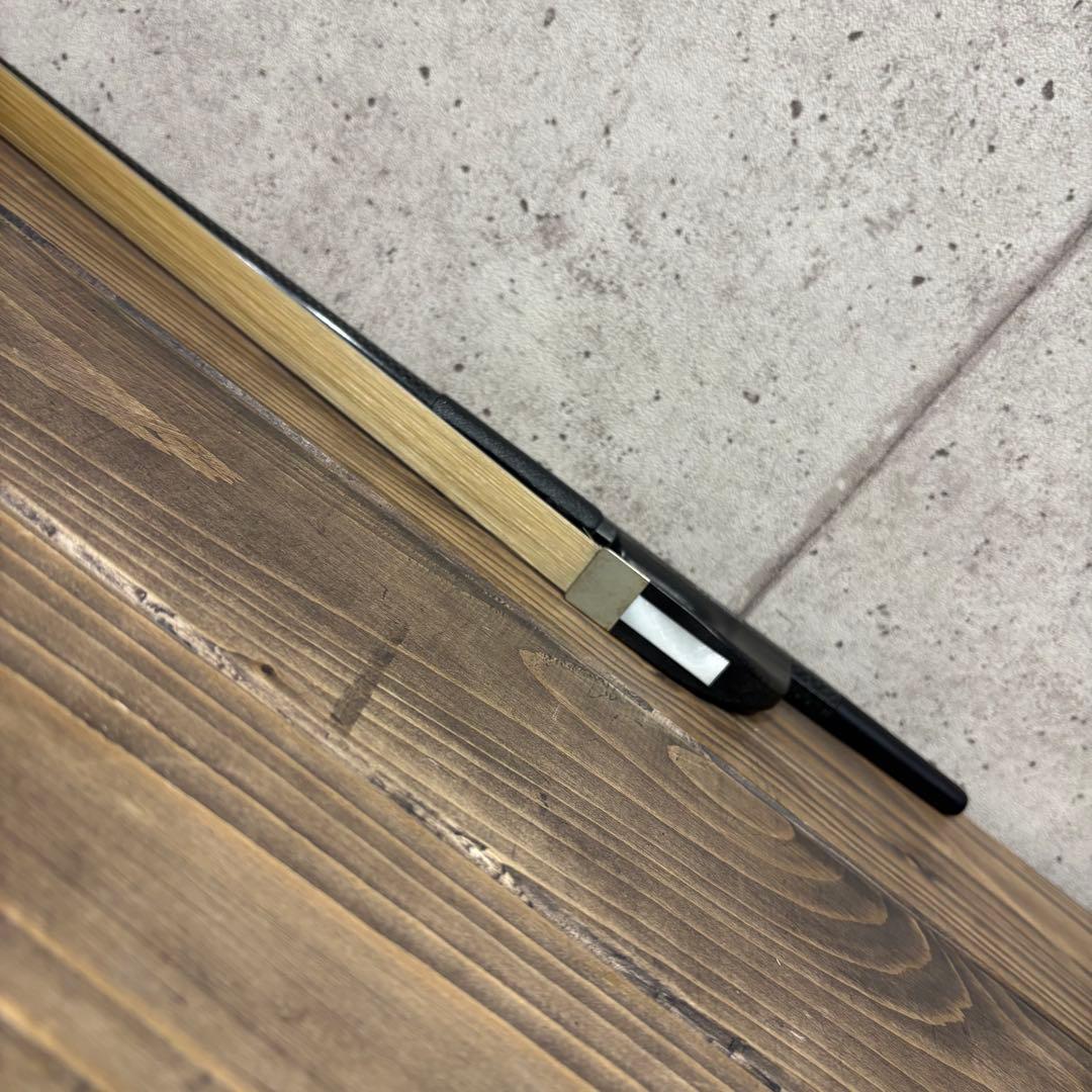 コントラバス 弓 S.Y.WAGNER ジャーマンボウ カーボン ケース付き