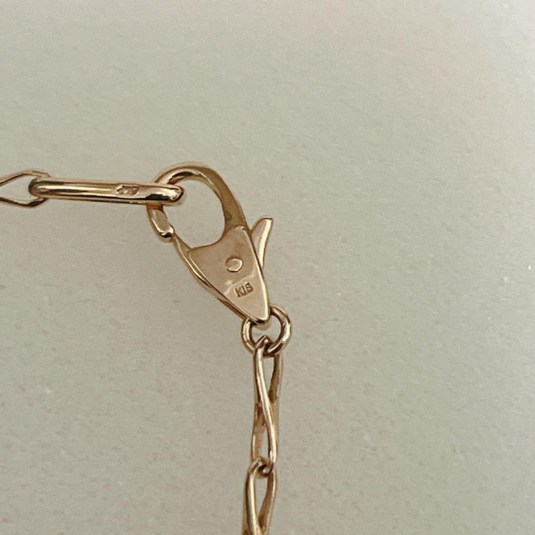 【新古品】ギリオン 24-7 アンクレット K18 ピンクゴールド ジュエリー