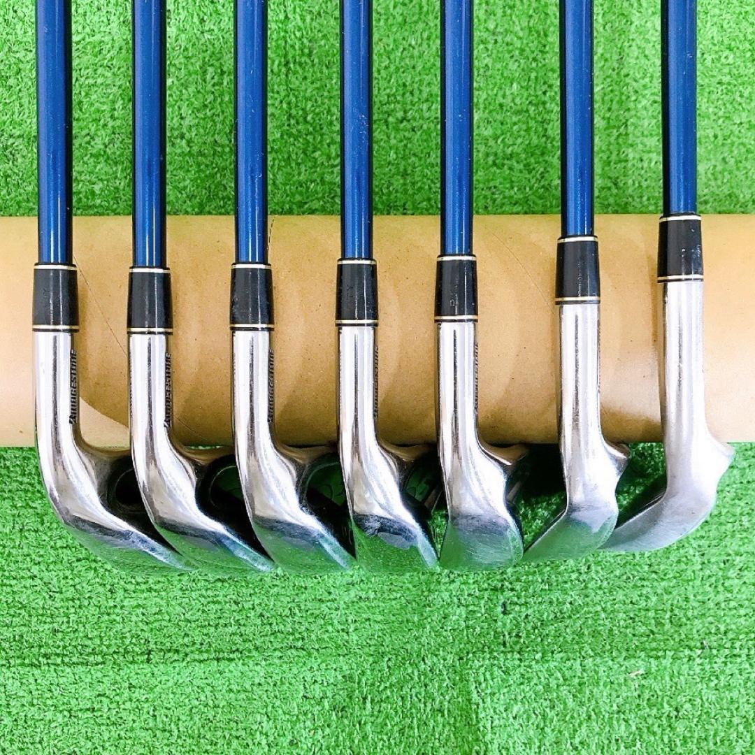テ21★ツアーステージ ViQ CL 7本レディースアイアンセット L ブルー
