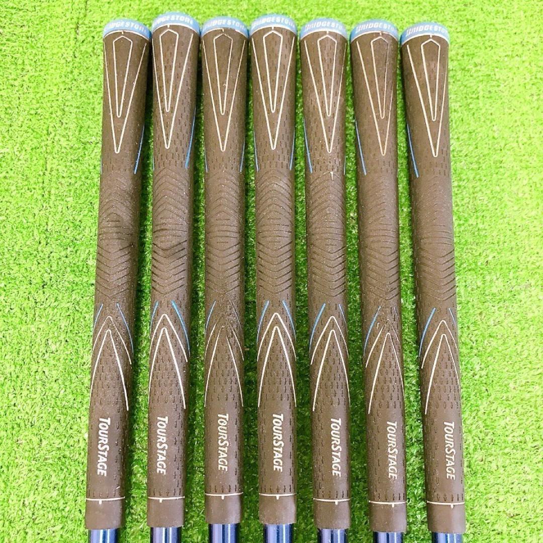 テ21★ツアーステージ ViQ CL 7本レディースアイアンセット L ブルー