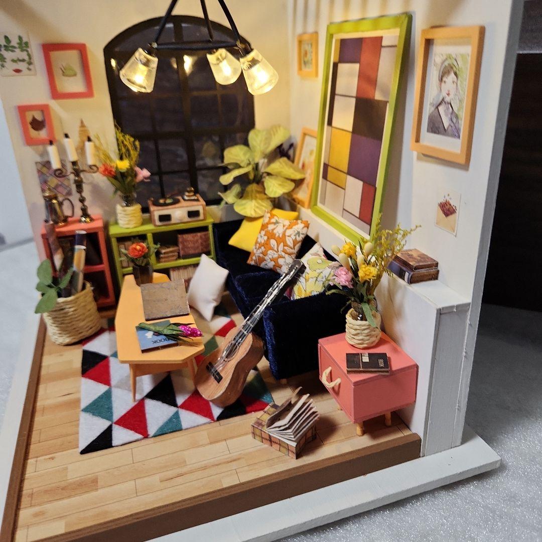 ミニチュアドールハウス【完成品】洋室