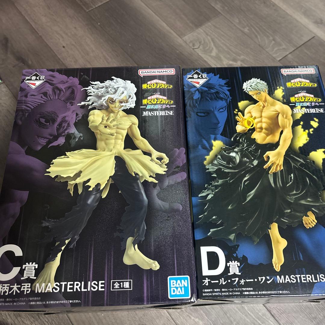 ヒロアカ　一番くじ　C賞　D賞　おまけF賞　フィギュアセット