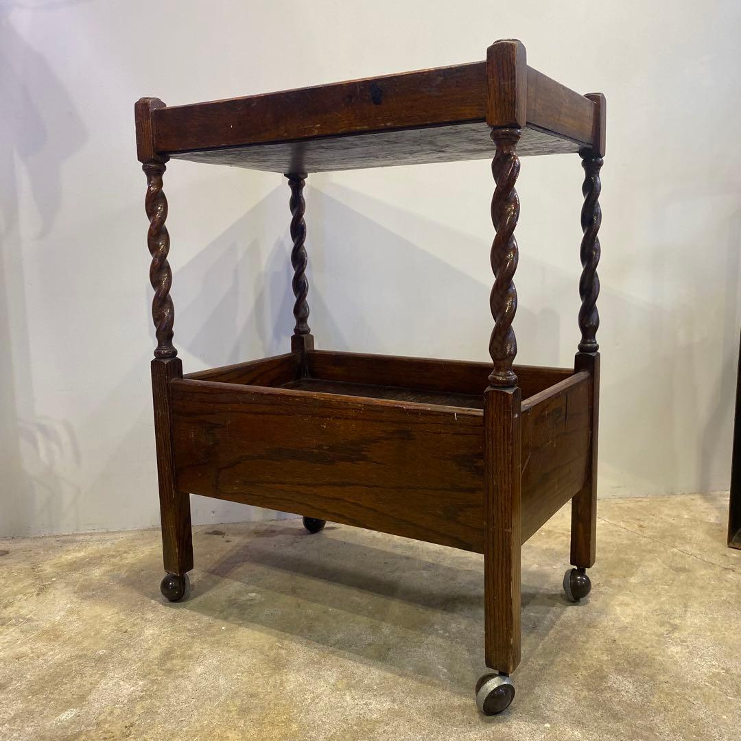 キャスターワゴン イギリス ビンテージ アンティーク