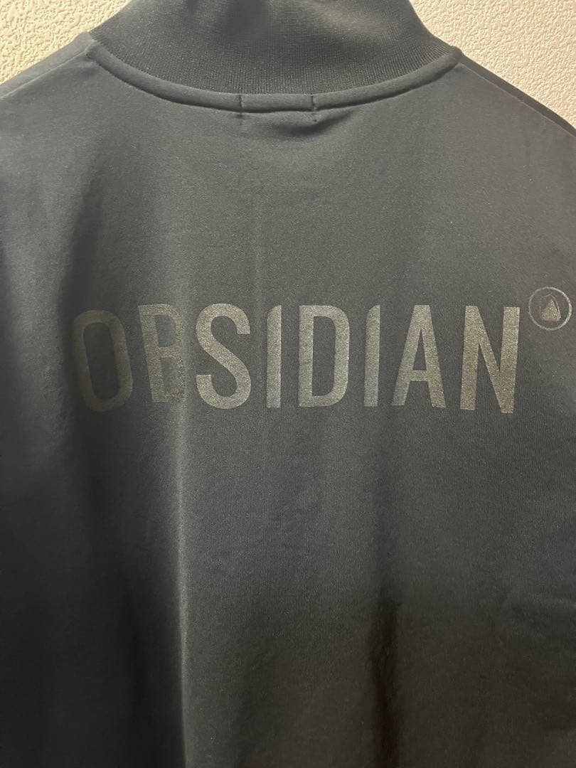 人気 OBSIDIAN ブラック 長袖カットソー