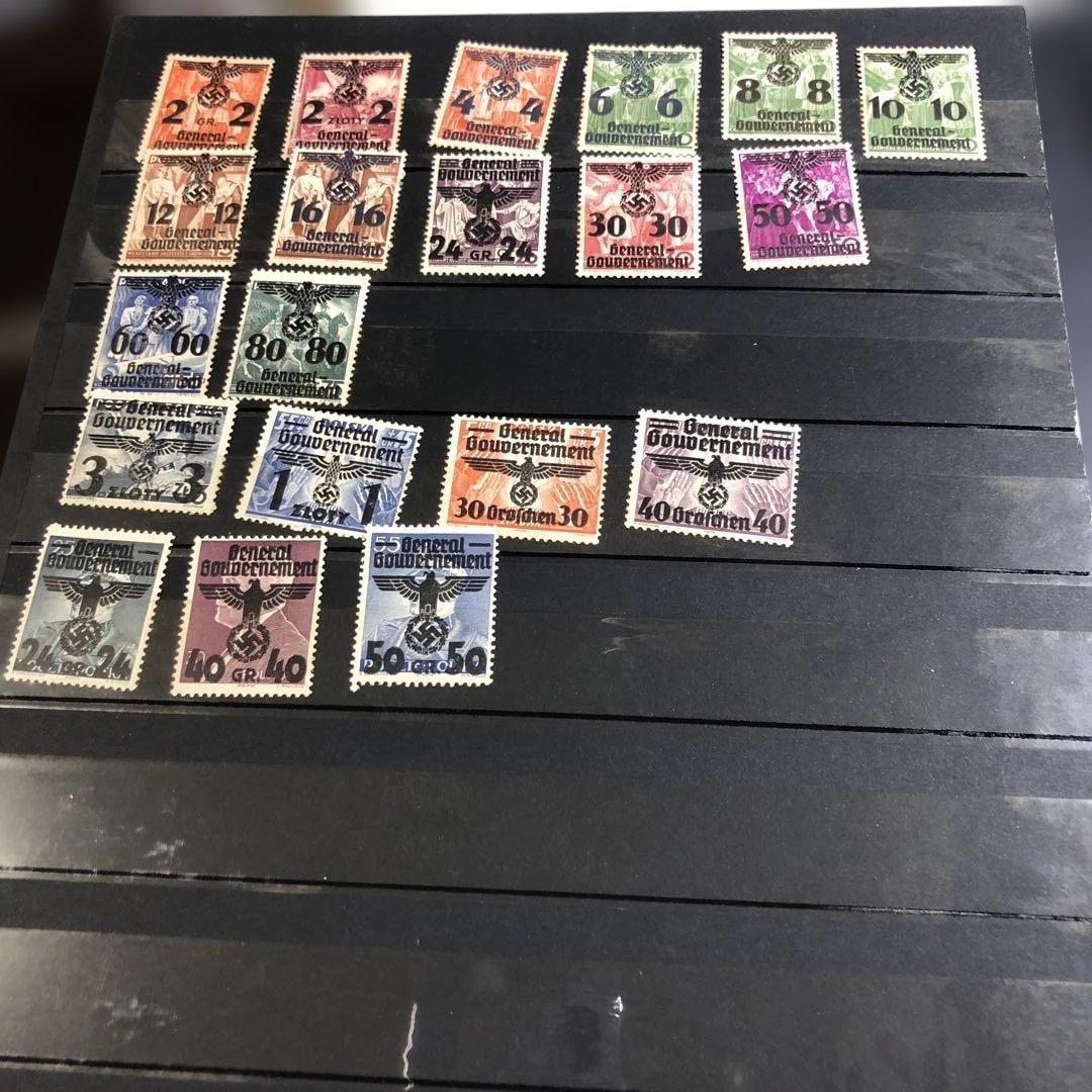 12562 ドイツ第三帝国切手大量、切手が剥がれないため安く出品します