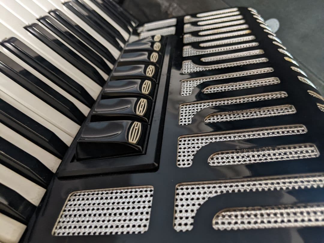 TOMBO トンボ アコーディオン J-48 Accordion ハードケース付