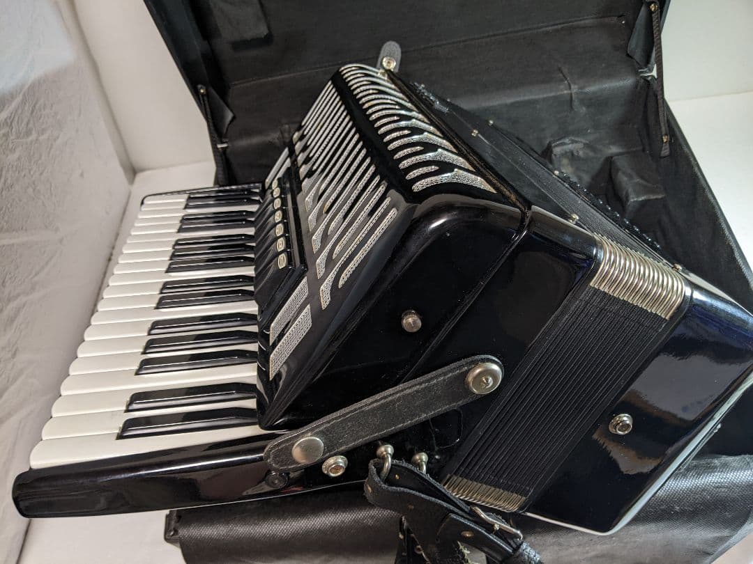 TOMBO トンボ アコーディオン J-48 Accordion ハードケース付