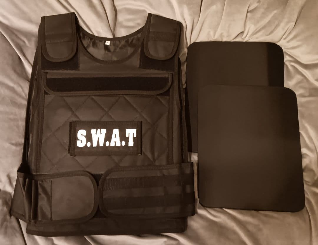 防弾チョッキ　防弾ベスト　タクティカルベスト SWAT 防刃ベスト　防弾プレート