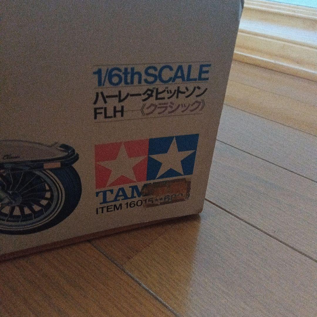 タミヤ　ビックスケール　1/6　ハーレダビッドソンFLHクラシック　検品済み