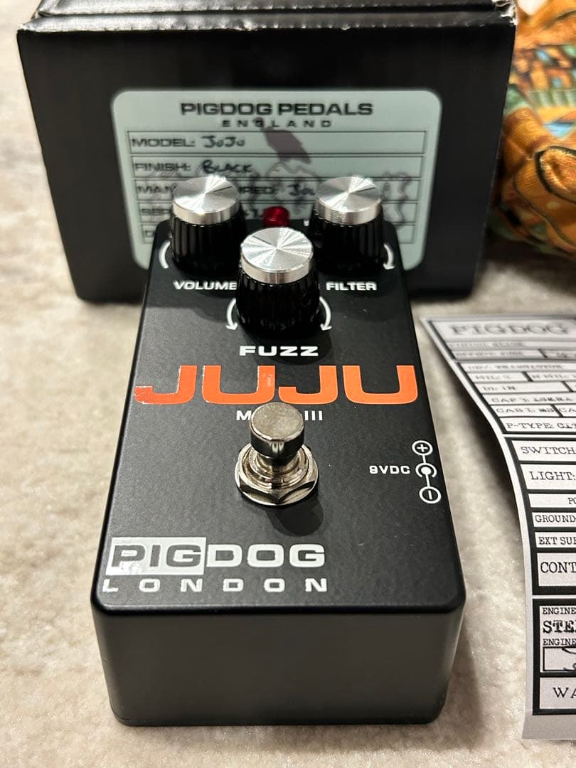 PIGDOG JUJU MARK III ファズ sola sound