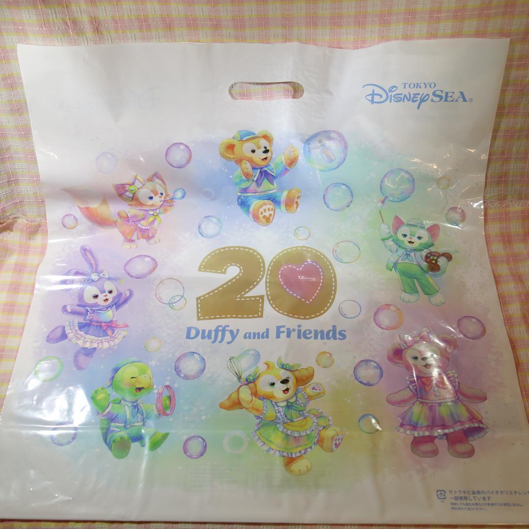 〇 / ダッフィー ベビーギフトセット / ショッパー付 / ガーゼケット 他