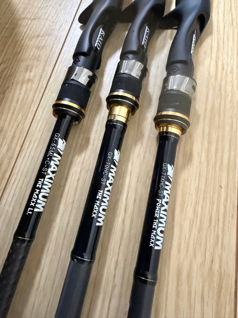 [超美品]レイドジャパン　グラディエーターマキシマム　ザマックスシリーズ3品種