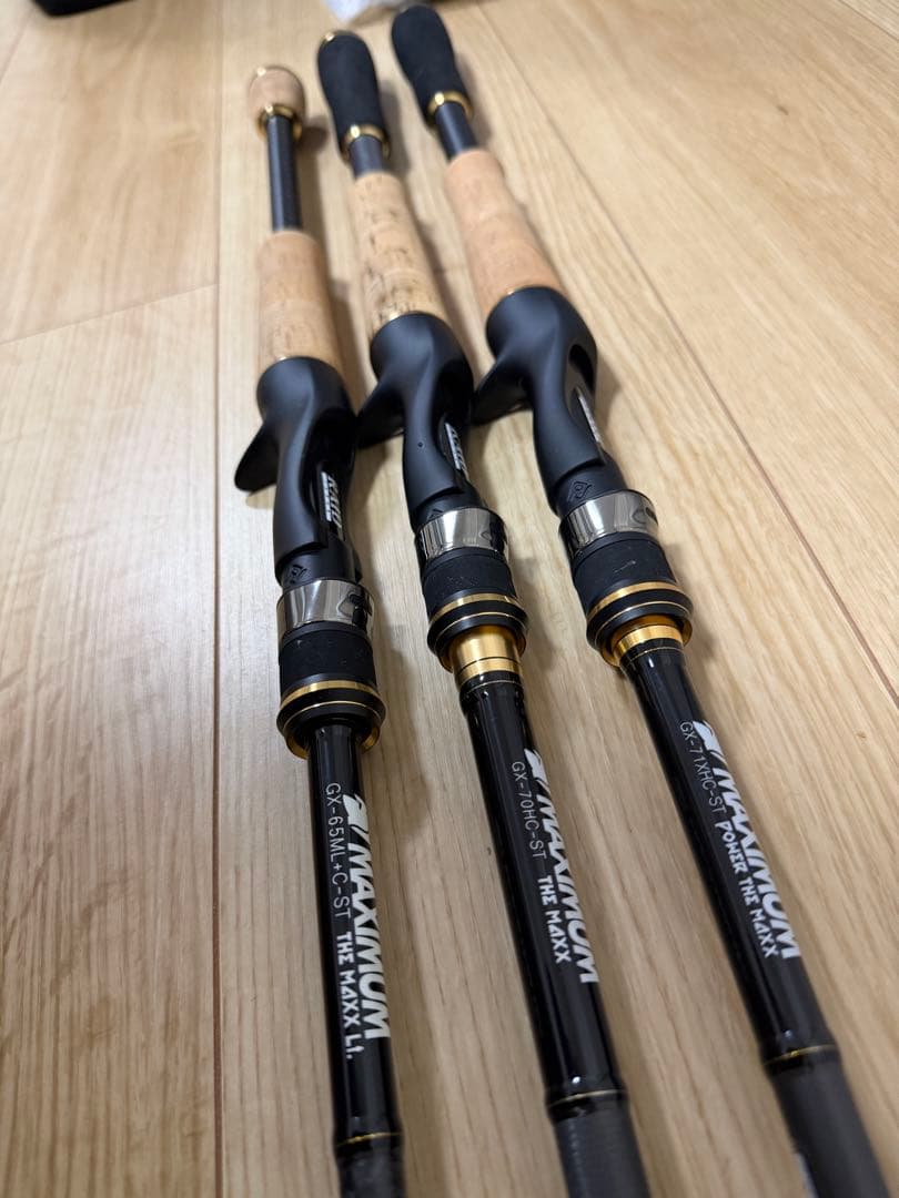 [超美品]レイドジャパン　グラディエーターマキシマム　ザマックスシリーズ3品種