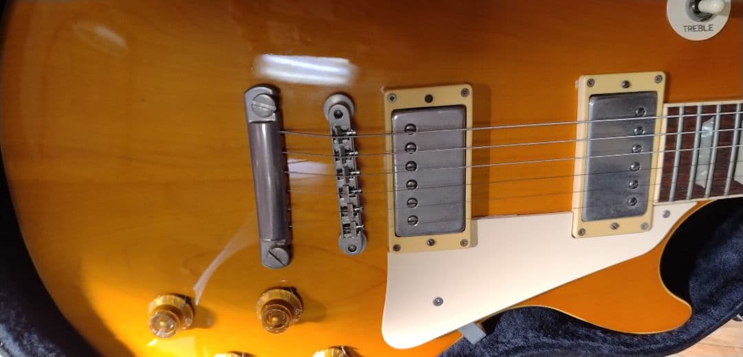 Burny レスポールタイプ ネック折れ