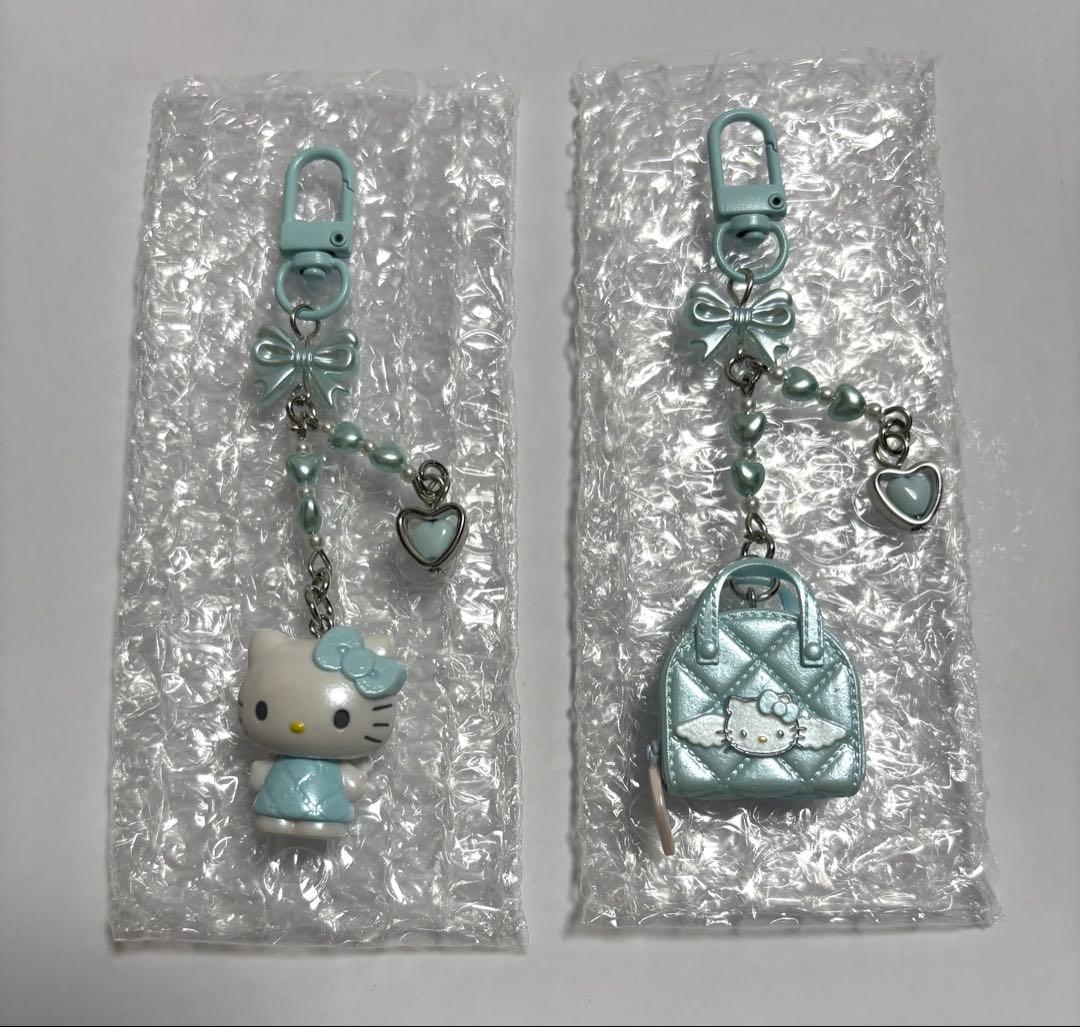 サンリオ ミニチュアキルトシリーズ 水色 キティ エンジェル 天使 セミコンプ