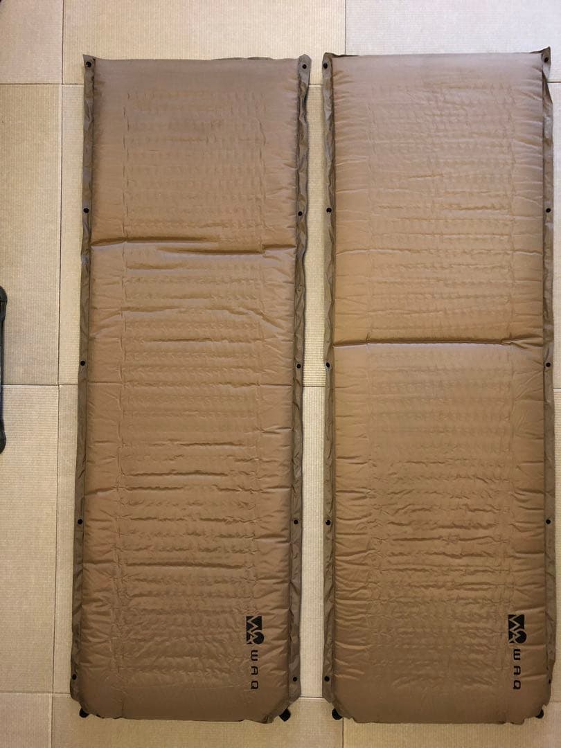 B*S様 【オークション】WAQ インフレーターマット　8cm シングル　2つセ