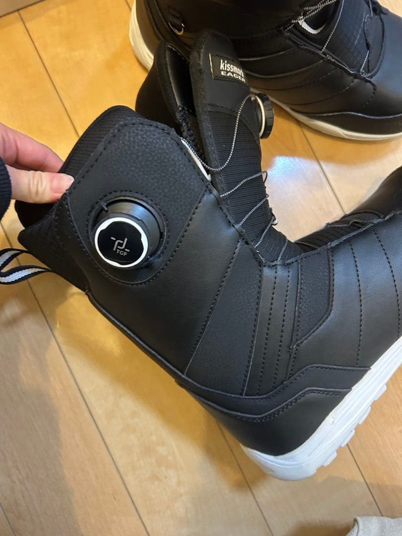 ケース付き‼️kissmark KM イーガー 25cmレディース スノボブーツ