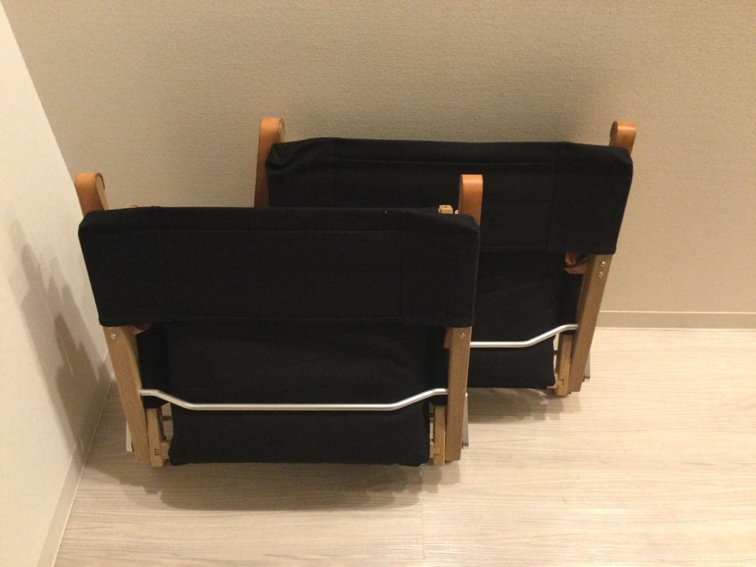 Yool for Wanderout / YOchair Black 2脚セット