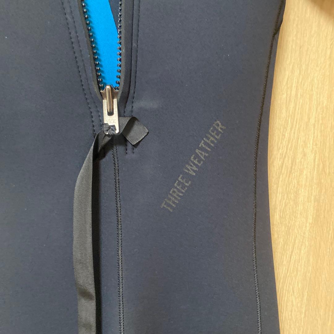 ムラサキスポーツスリーウェザー黒 シーガル ウェットスーツ 半袖サイズXL