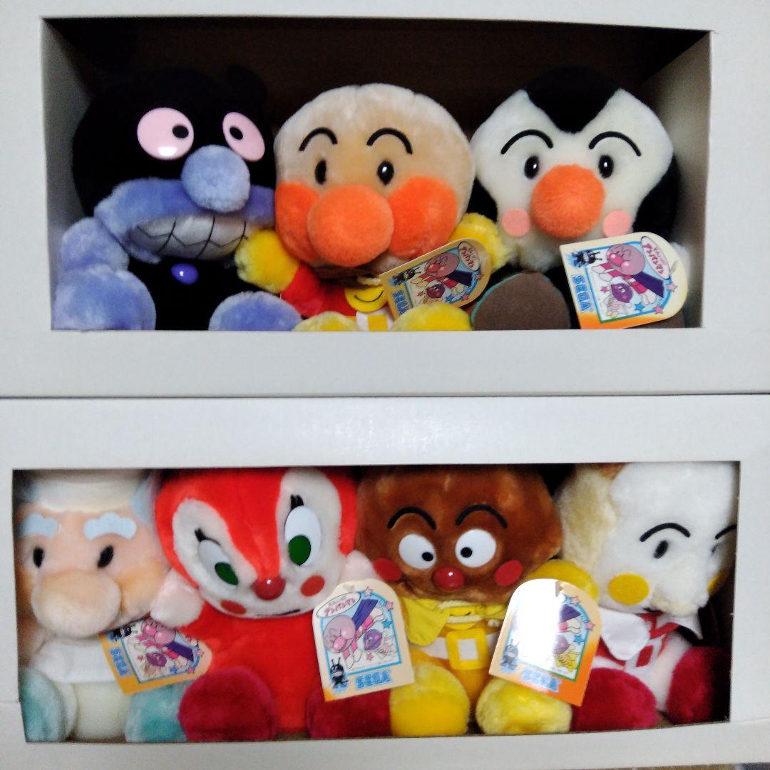 アンパンマンの大集合セット　ぬいぐるみ　7体セット　セガ