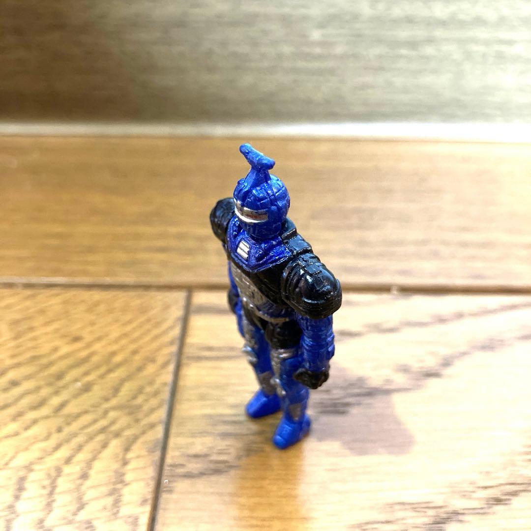 ブルービート フィギュア 重甲ビーファイター カブト 当時物 メタルヒーロー 青