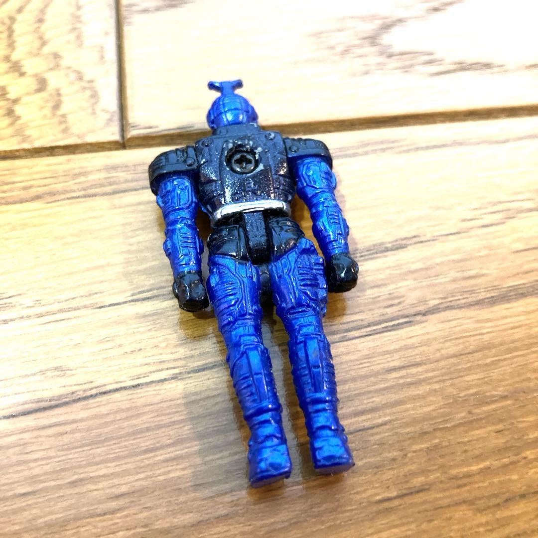 ブルービート フィギュア 重甲ビーファイター カブト 当時物 メタルヒーロー 青