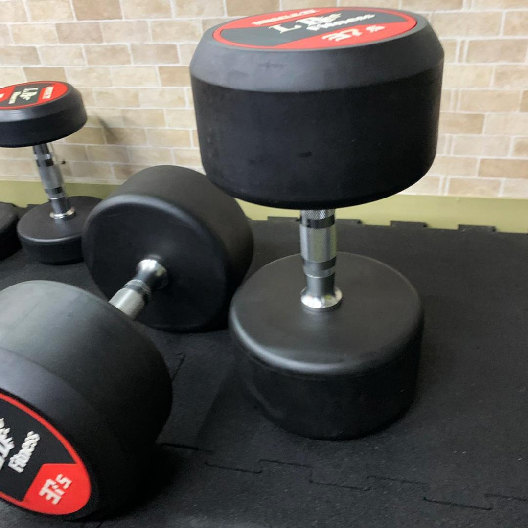 ラバー ダンベル 40kg × 2個 セット