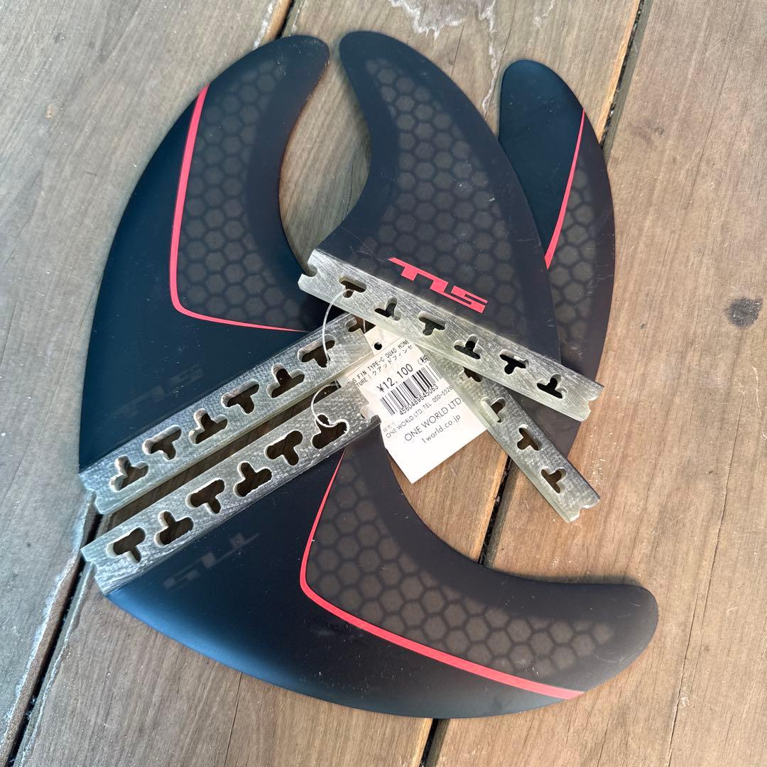 TLS ツールス　クアッドフィン4枚 T1 EN TYPE 定価¥12100