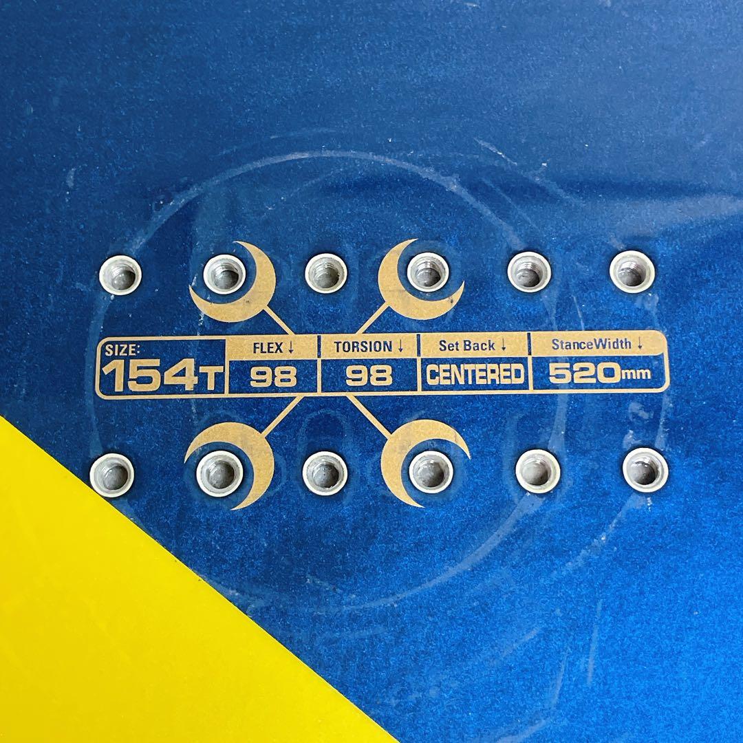 ヨネックス スムース スノーボード 154cm キャンバー グラトリ