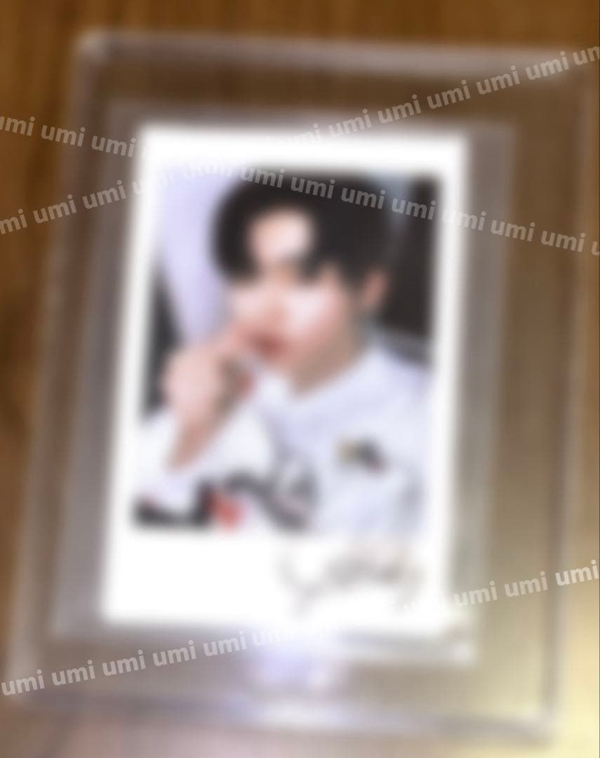 ZB1 ゼベワン ゴヌク 直筆サイン ポラロイド チェキ