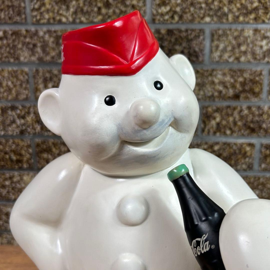 コカコーラ 照明 ディスプレイ ライト サッカー 雪だるま ノベルティ ジャンク