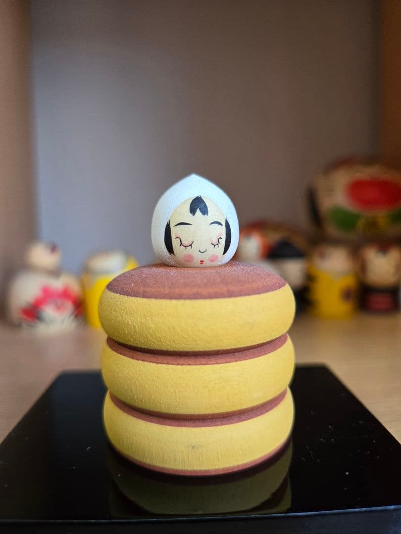 【ミニこけし】鈴木明パンケーキちゃん