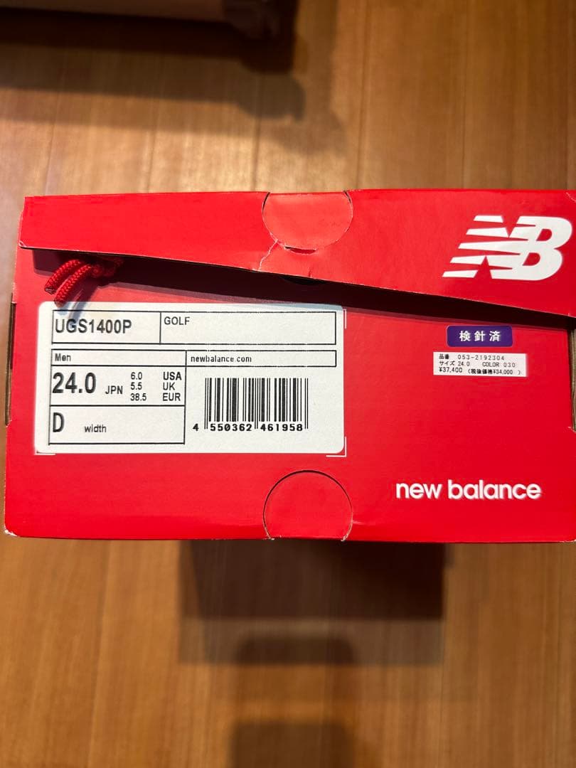 新品　24センチ　パーリーゲイツ　ニューバランス