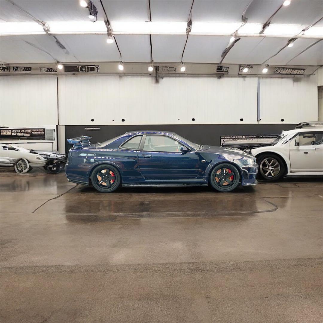 TAMIYA製NISMO R34 GTR Z-tune 完成品