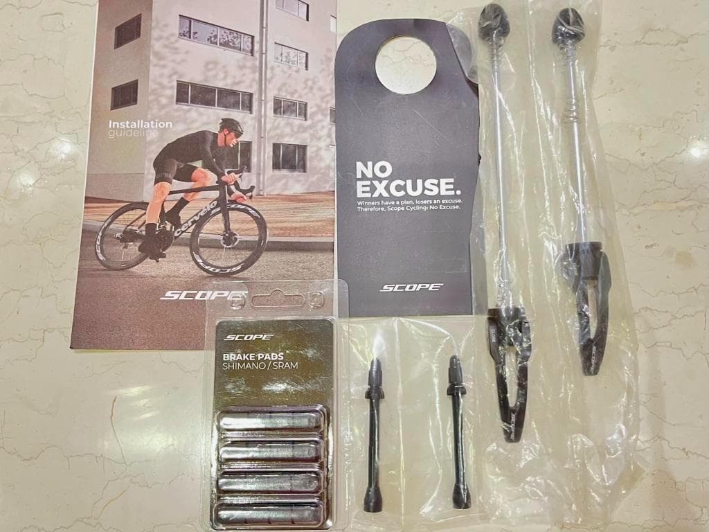 Scope Cycling S4 Rimカーボンホイールセット