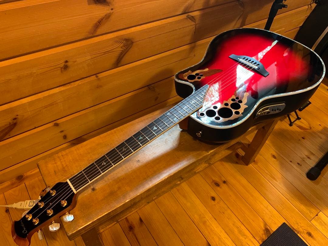 Ovation American LX CTM Elite 埋込リーフホール稀少