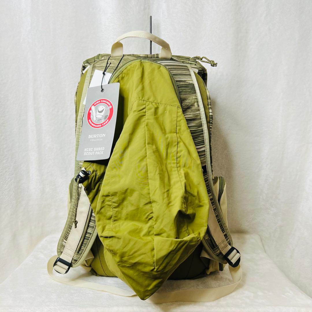 新品 BURTON × HCSC コラボ バックパック 多機能 スノボ 26L