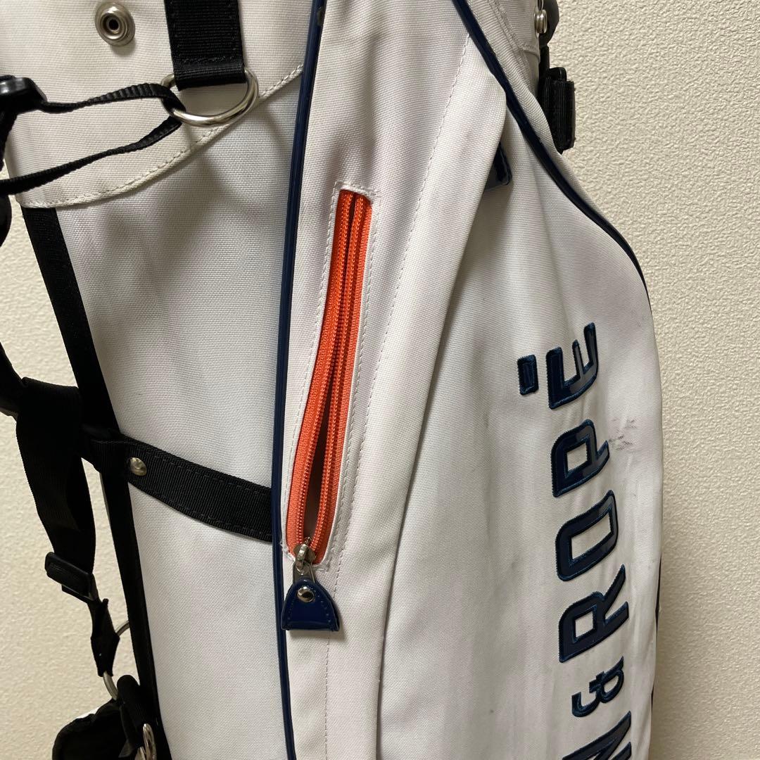 JUN & ROPE キャディバッグ ホワイト