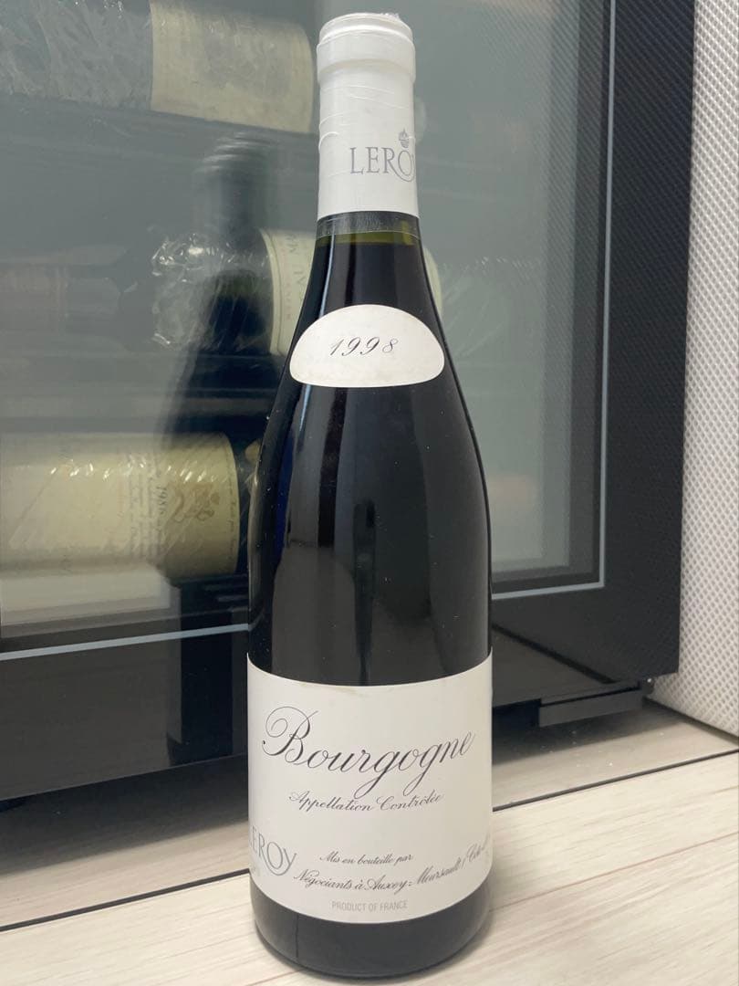 【セラー保管】 LEROY ルロワ ブルゴーニュ ルージュ 1998