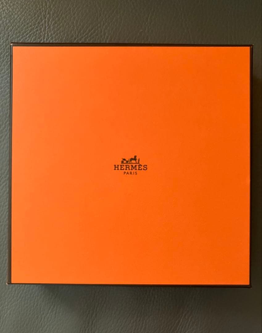 エルメス ハンドタオル カレ ステアーズ マリン ネイビー フランス製 伊勢丹