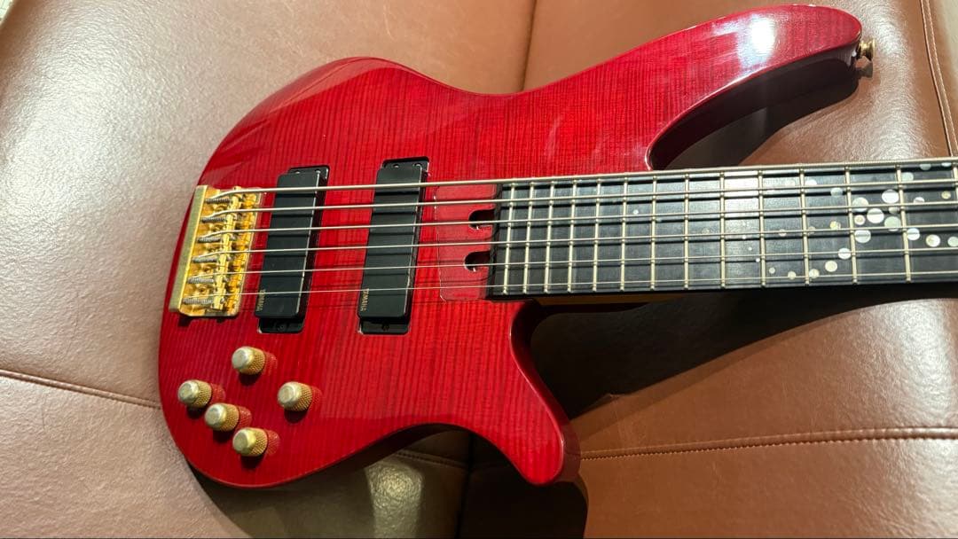 ベース Yamaha RBX6JM John Myung Model Ruby Red