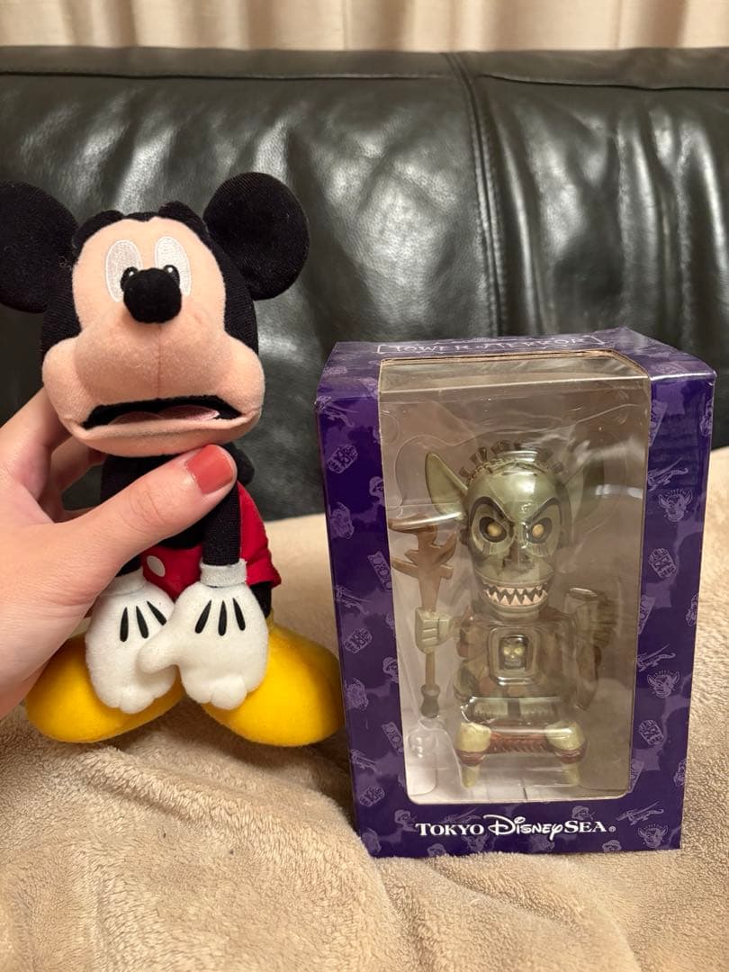 ディズニーシー　シリキ・ウトゥンドゥ　バブルヘッドドール　ミッキー　ぬいぐるみ