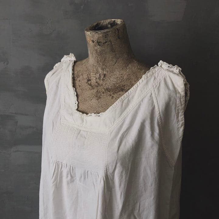 フランスアンティーク シフトドレス ワンピース