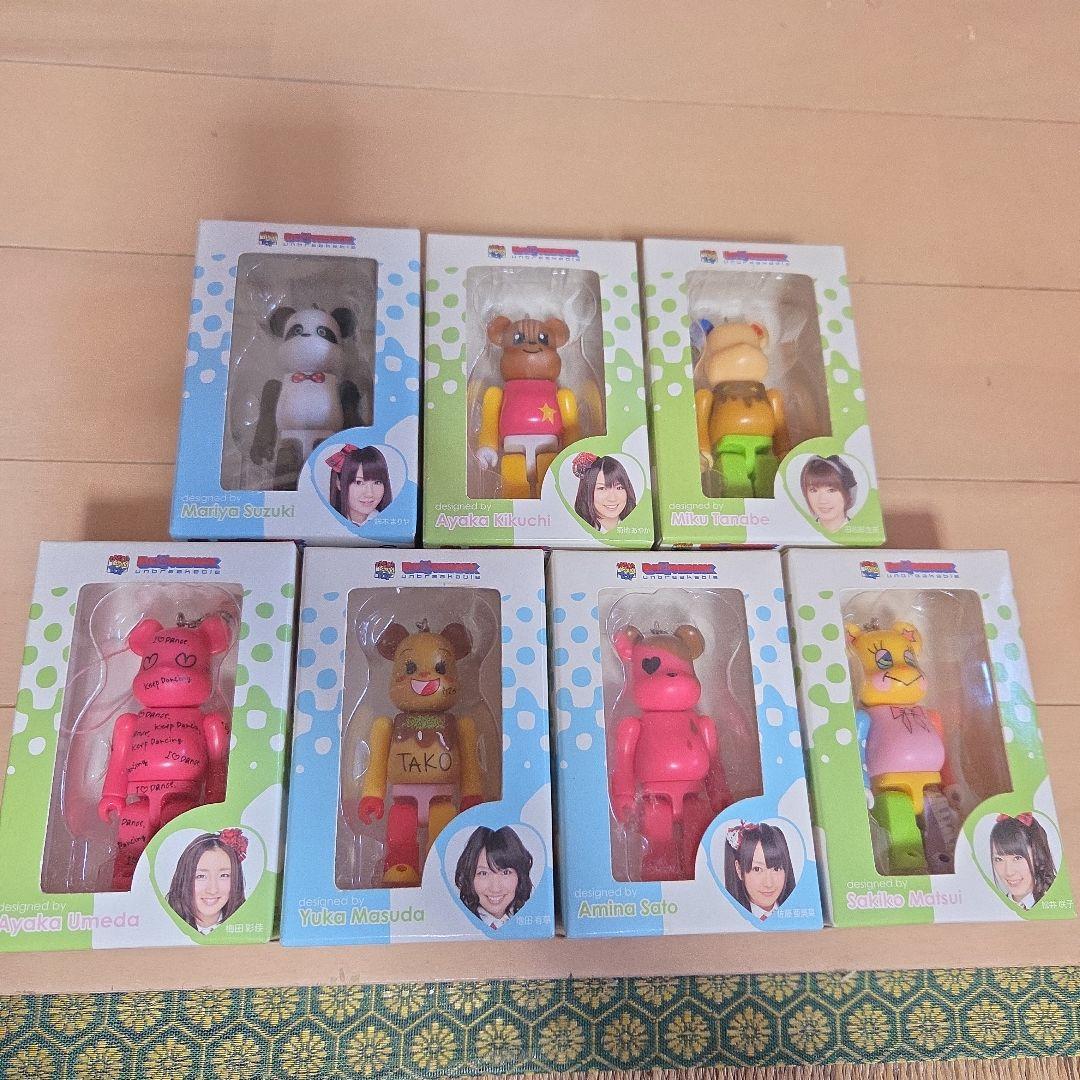 AKB48 ベアブリック 非売品 未開封 7体セット