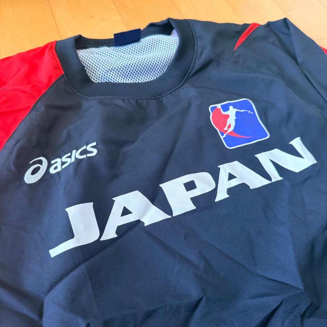 asics 日本代表 ピステ 上下セット ウィンドブレーカー ハンドボール
