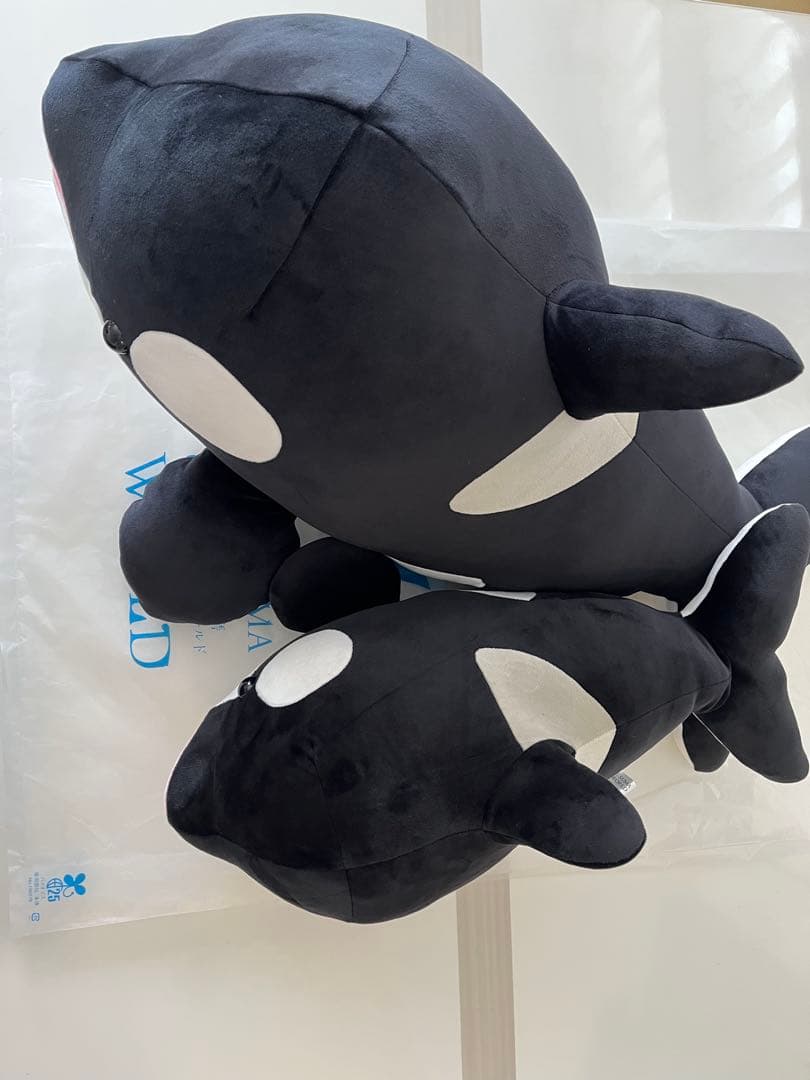 須磨シーワールド　オルカくじ　シャチ　ぬいぐるみ　1等&2等　セット売り