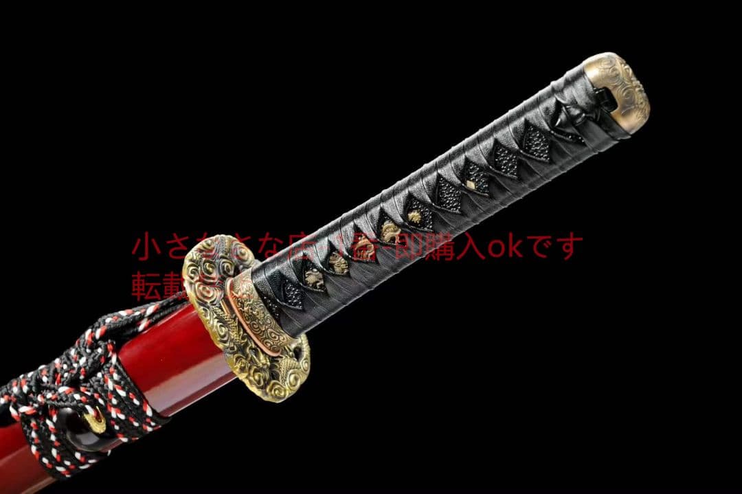 20寸T 10焼刃大V唐刀『四龍騰飛』武具　刀装具　日本刀　模造刀 居合刀 肋差