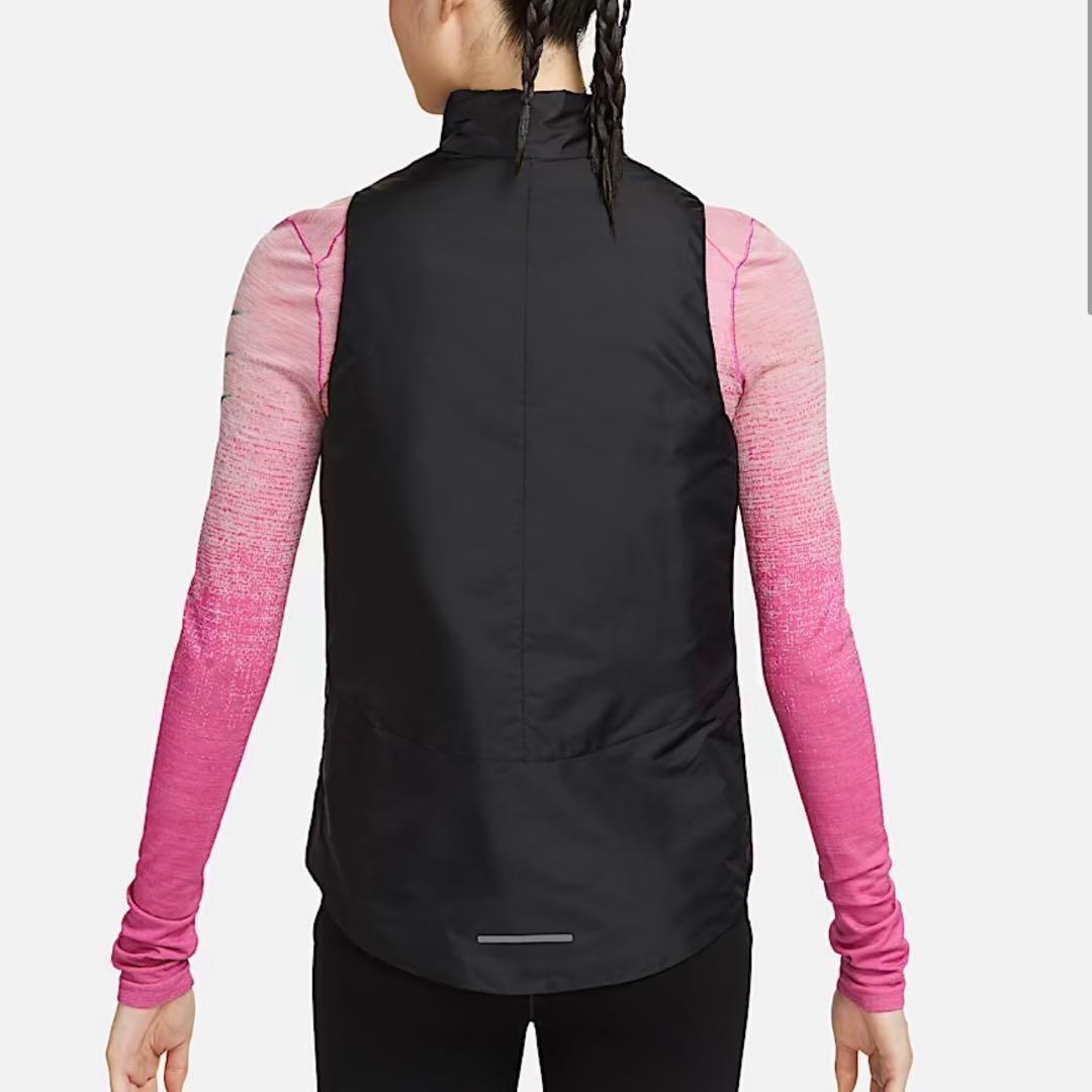 M ナイキ ADV レペル エアロロフト ランニングベスト ブラック